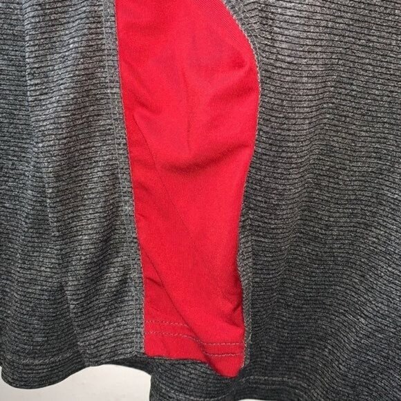 Fresno State Bulldogs Long Sleeve Colosseum Shirt Gray & Red XL Polyester Blend - Picture 5 of 10